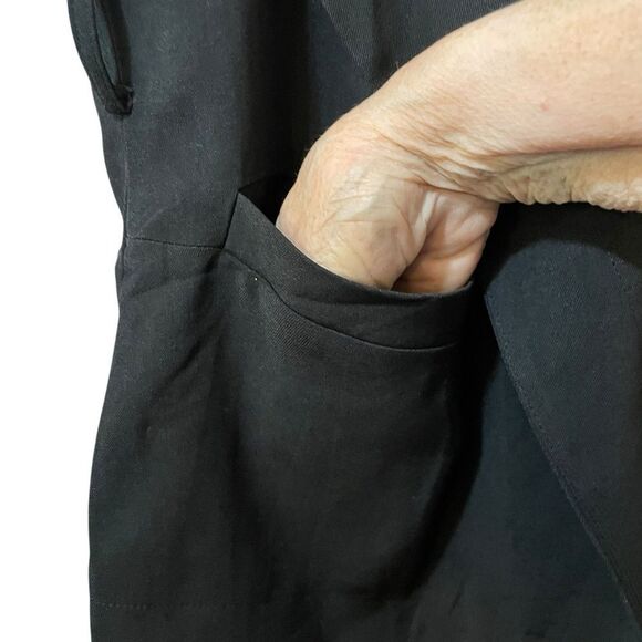 Allegra K Elegant Black Vest - Picture 3 of 5